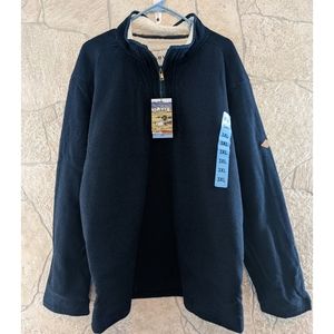 3XL, Orvis Fleece Lined Quarter Zip Pullover
